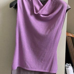 Neiman Marcus Cashmere Sleeveless Sweater